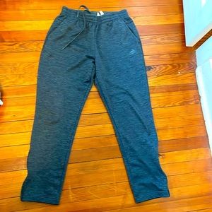 Adidas dark grey Climawarm sweatpants size medium